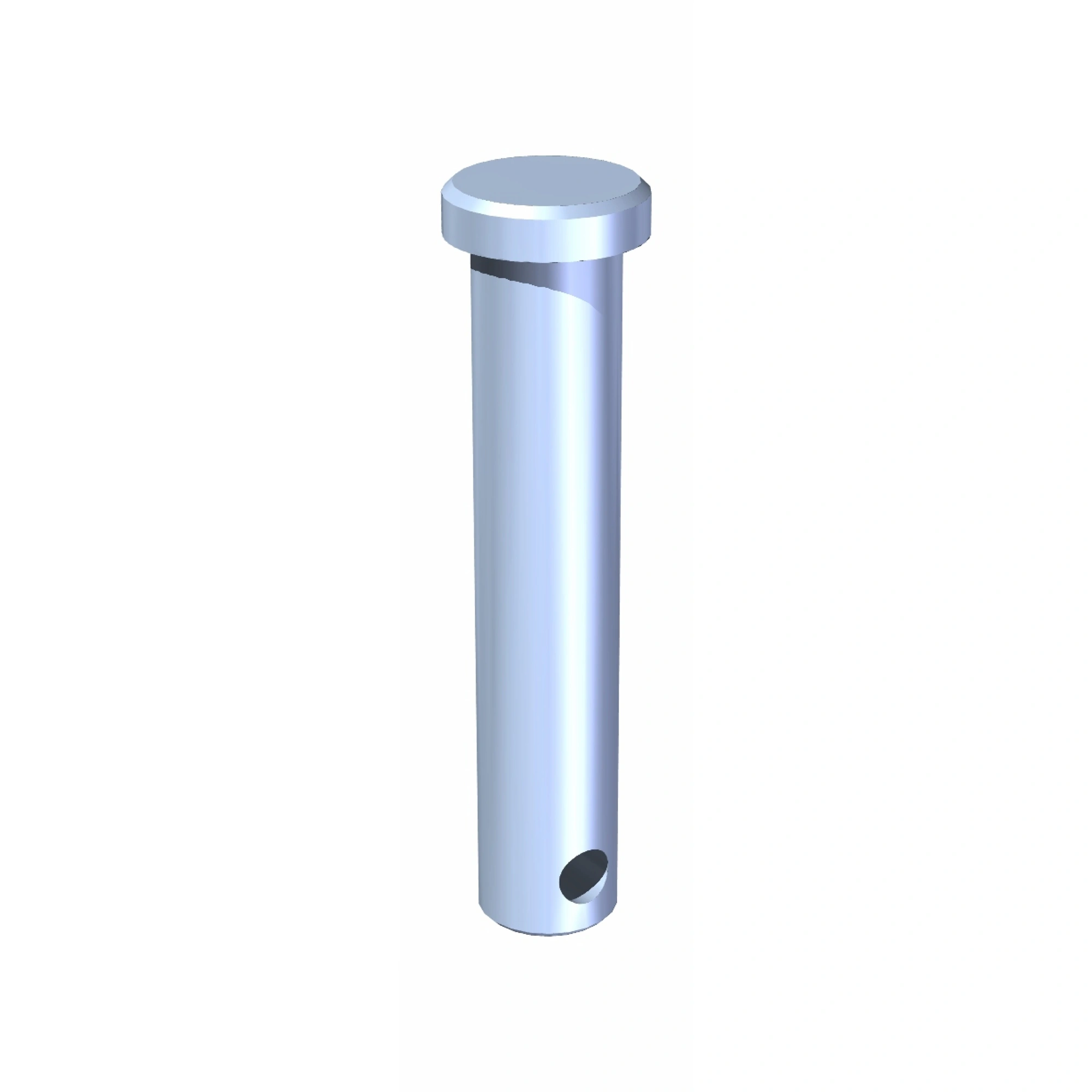 Clevis pin zinc 3/8 po x 1 3/4 po de long (usable 1 5/8 po) sans cotter pin # spaenaur b-377