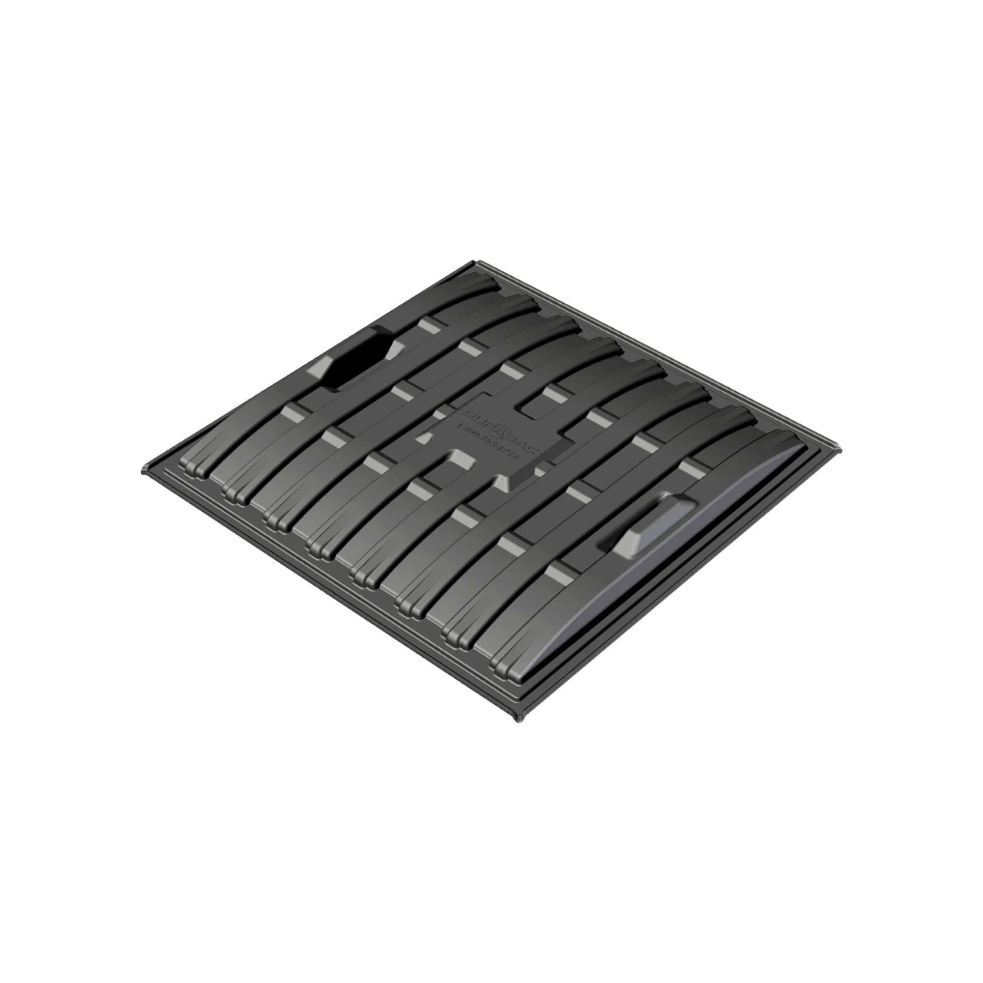 Porte acces coulissante durabac polyéthylène, simple parois, 30&Prime; large x 30&Prime; long,