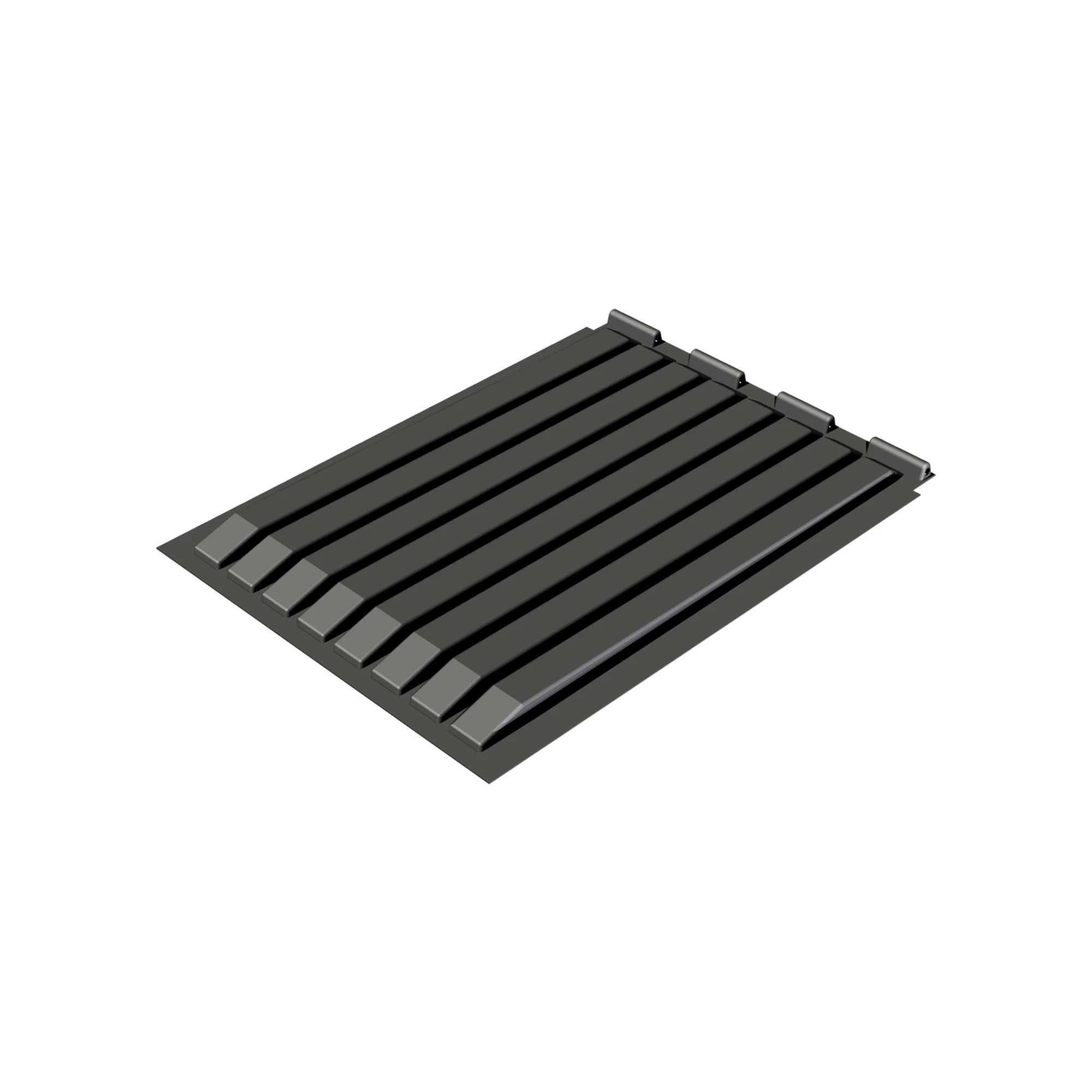 Couvercle simple paroi polyéthylène impact, dimensions : 36 » x 48 »