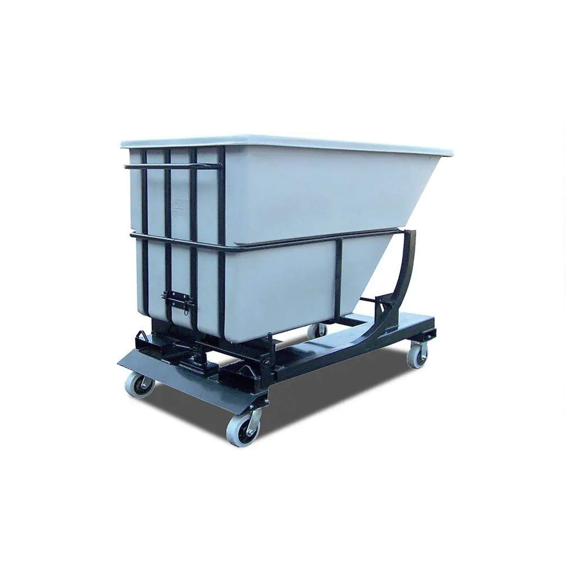 Chariot auto-basculant