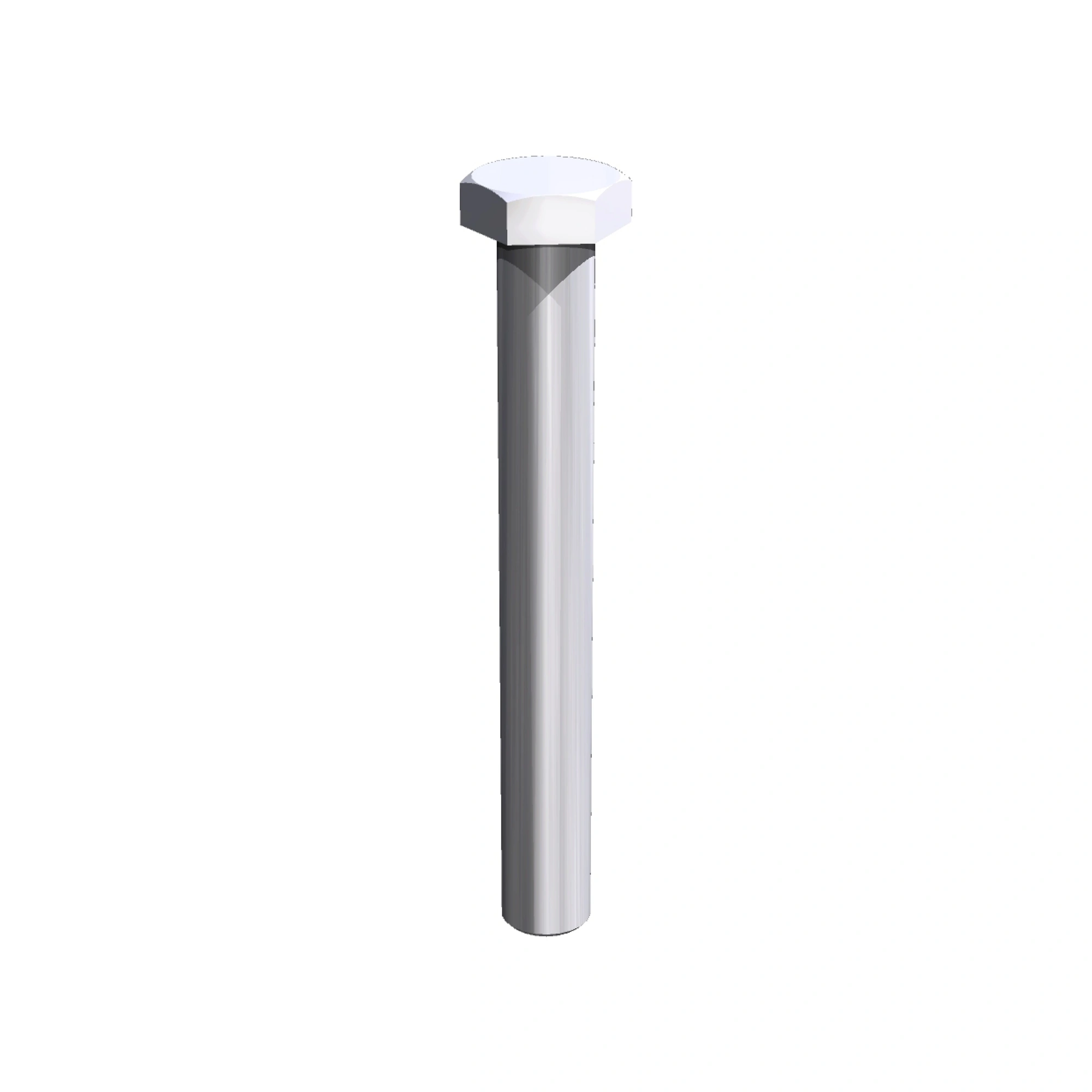 Boulon hex zinc 5/8 po x 5 po grade 8 nc