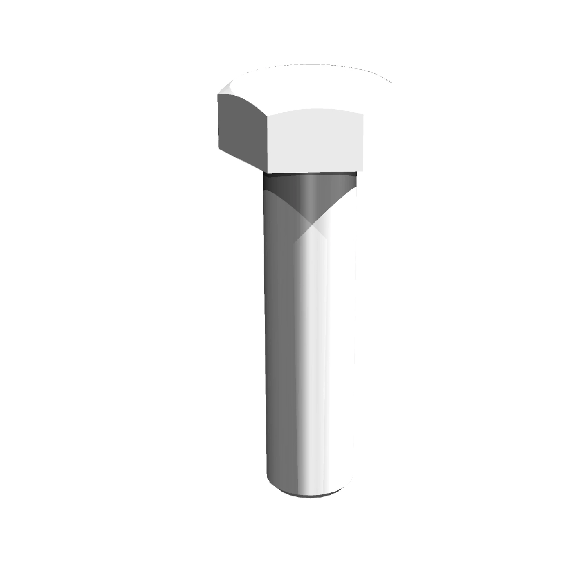 Boulon hex zinc 3/4 po x 3 po grade 5 nc