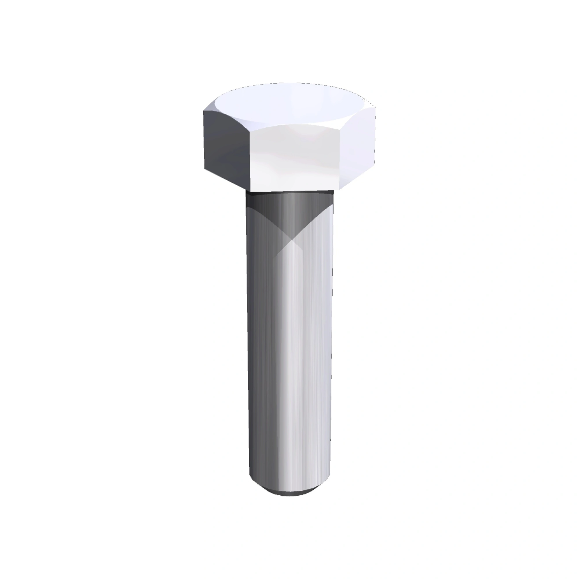 Boulon hex SS 1/4 po x 1 po nc