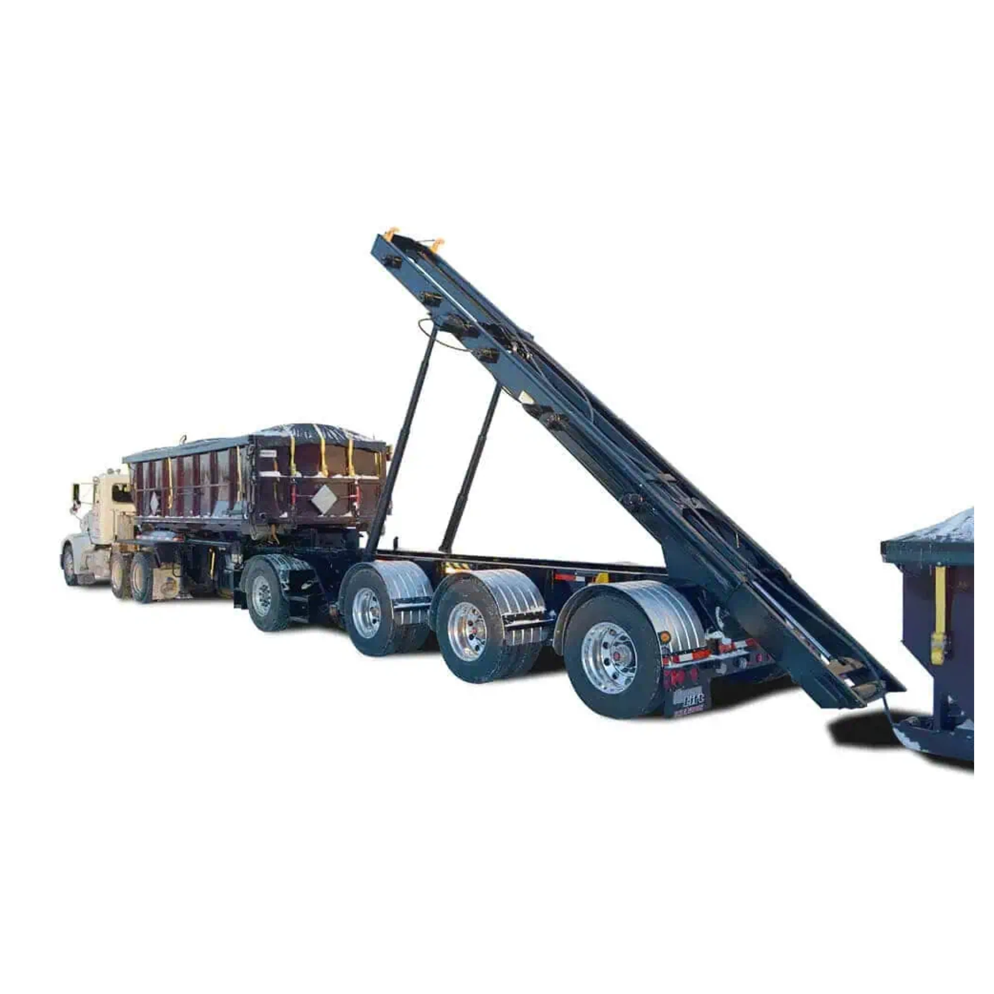 Remorque roll-off « doubler »